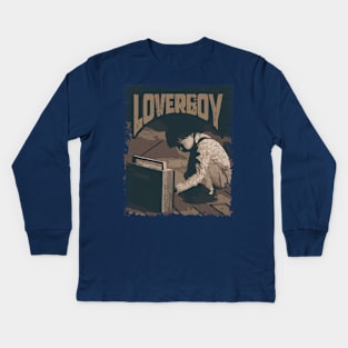 Loverboy Vintage Radio Kids Long Sleeve T-Shirt